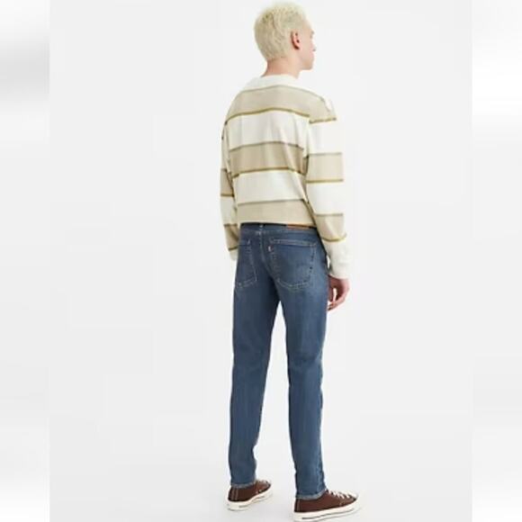 Levi's Premium NWT Eco Performance Flex Straight Taper Blue Jeans 29×32 - Picture 12 of 12